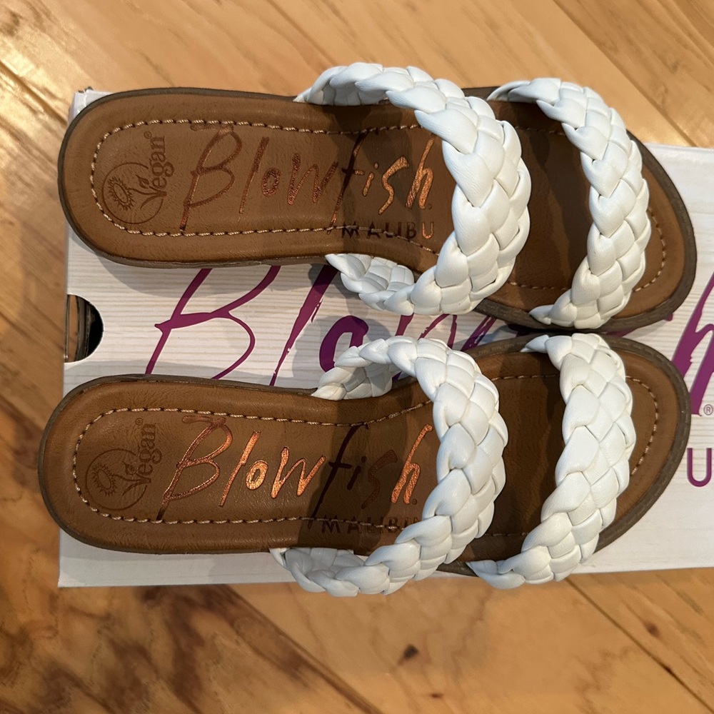 Blowfish White Sandal